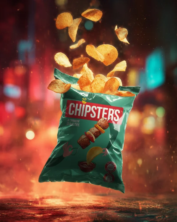 Chipster Сметана с зеленью